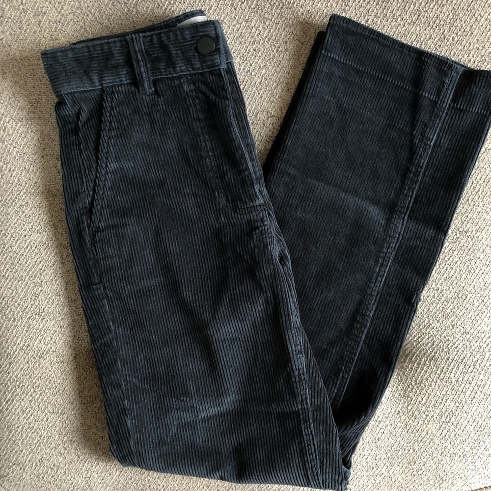 Everlane High Waist Corduroy Trousers